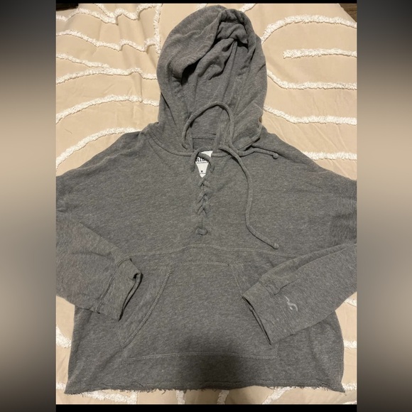 Hollister Tops - Hollister Heather Gray Hoodie